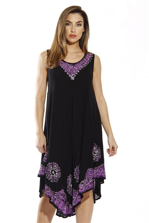 Riviera Sun Dress Dresses For Women Small Black Purple