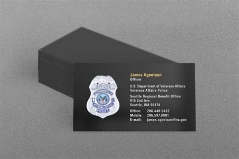 Modesto police department business cards quantity. Federal Law Enforcement Business Cards | Kraken Design