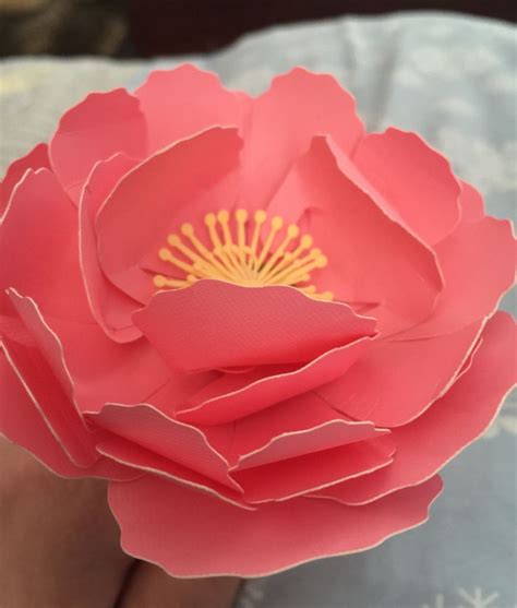 Papercrafts are an active passion at abbi kirsten collections. Paper Peonies with Your Cricut, Part Two - Miss Rita to ...