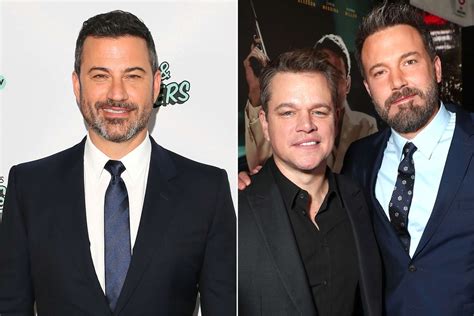 Ben Affleck Matt Damon Offered To Pay Jimmy Kimmel Staff Amid Strike