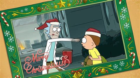 Xmas Rick And Morty Wallpapers Wallpaper Cave