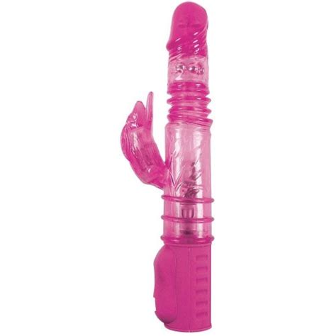 Bunnytron Thruster Vibe Pink Sex Toys At Adult Empire