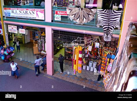 Indian Market Victoria Street Market Durban South Africa Stock