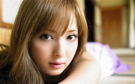 Wallpaper X Px Asians Brown Brunettes Closeup Eyes Hair Long Models Nozomi