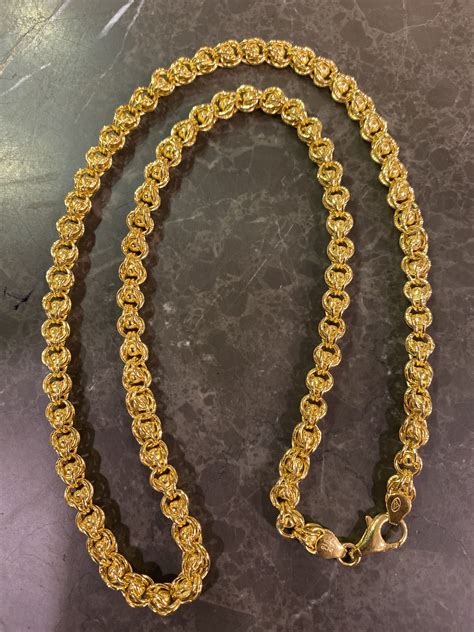 Sultan Chain Mens Gold Chain Necklace Gold Chain Design Gold Neck Chain