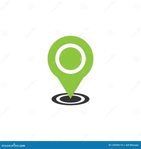 Map Pointer Icon Vector Illustration Gps Location Symbol With With Pin