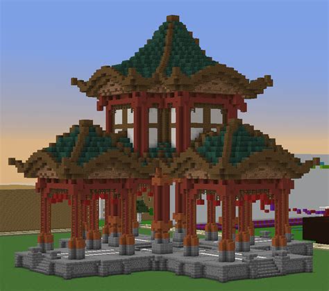Templo Estilo Japones Minecraft