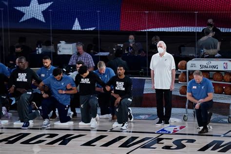 Why Not Everyone Was Kneeling During The Nba Anthem Demonstration The Washington Post