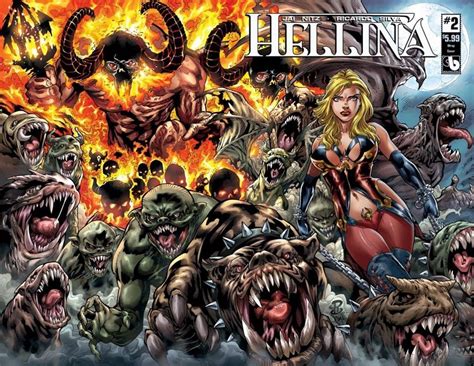 Hellina 1kickstarter V Boundless Comics Comic Book Value And Price