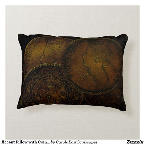 Maybe you would like to learn more about one of these? Accent Pillow with Coin Half Anna India from 1877 | Zazzle ...