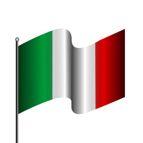 Italian Flag Clipart Illustrations Royalty Free Vector