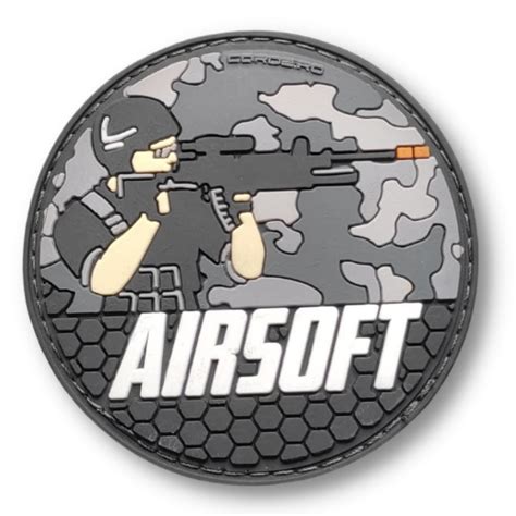 Patch Operador Airsoft 3d