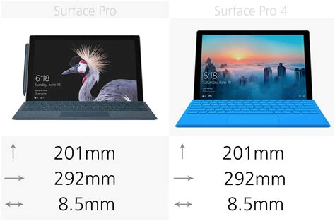 Microsoft Surface Pro 2017 Vs Surface Pro 4