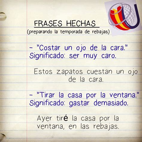 Frases Hechas Rebajas Spanish Courses Unamuno Frases Hechas