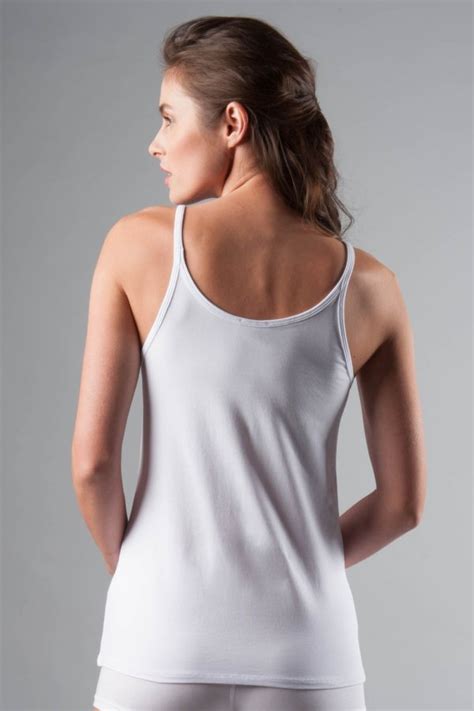 Naked Essential Cotton Stretch Camisole W Women S
