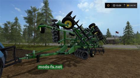 Плуг John Deere 2720 Disk Ripper для Farming Simulator 2017 Mods