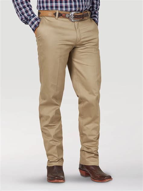 Cheap And Stylish Essentials Mens Relaxed Fit Casual Stretch Khaki Pant