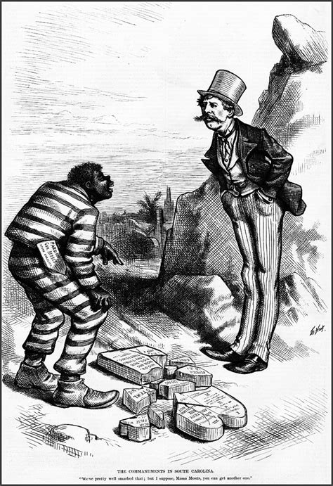 Fiction notice:all banter and fighting seen in streams/videos are purely fictional and should not be taken seriously. Southern Reconstruction:Thomas Nast cartoons