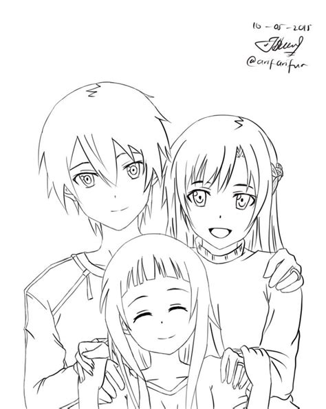 Discover and download free asuna png images on pngitem. Asuna Coloring Pages Sketch Coloring Page