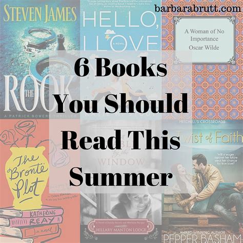 6 books you should read this summer ⋆ cordially barbara