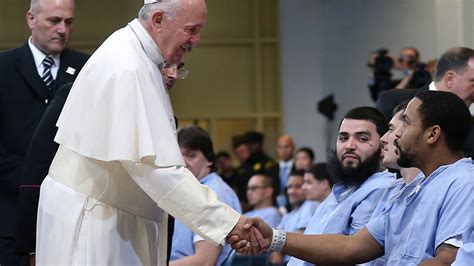 Pope Greets Inmates At Curran Fromhold Prison 6abc Philadelphia