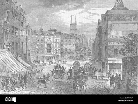 Holborn Holborn Valley And Snow Hill Before The Viaduct London Print