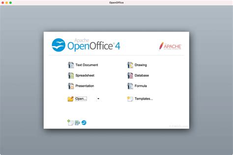 Apache Openoffice 4 Supported File Formats