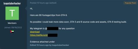 GTA 6 Gameplay Videos Allegedly Leaked Online For Download  HotHardware