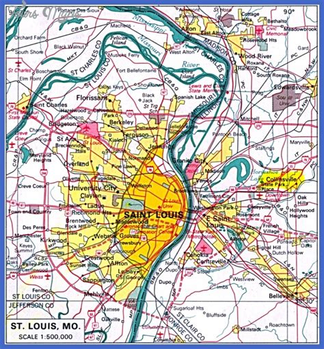 St Louis Map