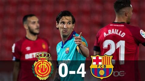 Barcelona Vs Mallorca 4 0 Full Highlights Youtube
