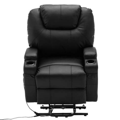 Costway Electric Lift Power Recliner Chair Heated Massage Sofa Lounge Overstock 15969303