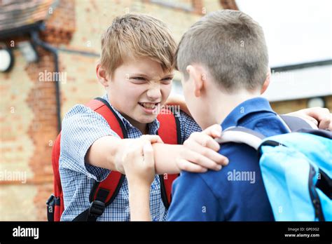Boys Fighting High Resolution Stock Photography And Images Alamy