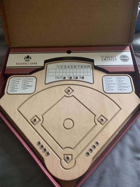A Baseball Board Game I Got For Christmas Rbaseball