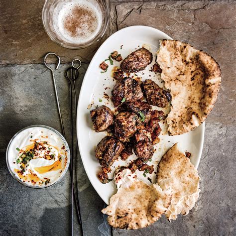 Grilled Lamb Kebabs With Turkish Flavors Recipe Epicurious Com