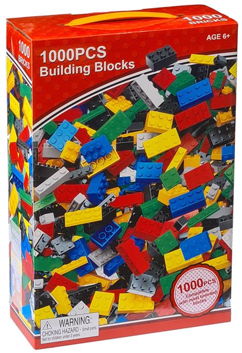 Best Choice Products Deluxe 1000 Piece Building Brick Blocks Set W