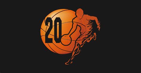 20th Birthday Tees Funny Basketball 20 Years Ts Basketball