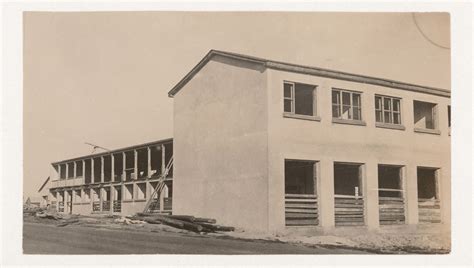 Exterior View Of A Kindergarten Under Construction In The First Block