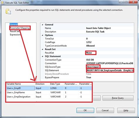 Microsoft Sql Server Knowledge Bank Ssis Passing Table Variable Into