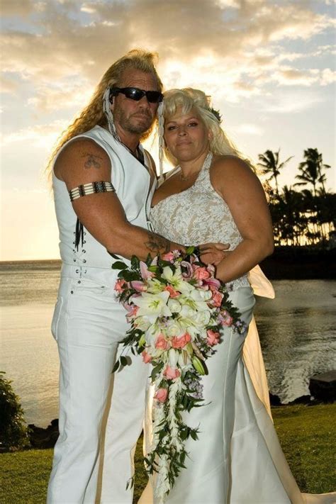 Beth Smith With Her Second Husband Duane Chapman In Their Marriage
