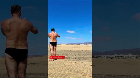 Nudist Beach Maspalomas Shorts YouTube