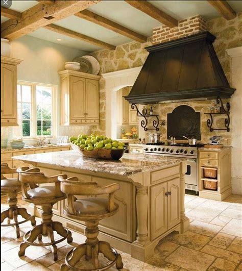 Warm Tones Country Kitchen Designs French Country Kitchens Country