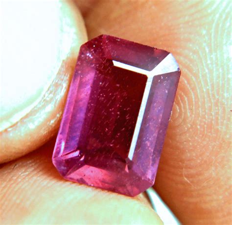 447 Carat Fiery Purplish Red Ruby Gorgeous