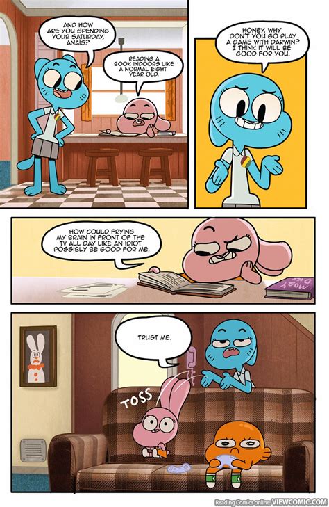 The Amazing World Of Gumball Read All Comics Online For