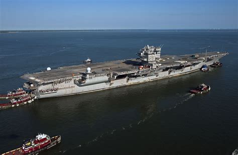 Navy May Dismantle Former Nuclear Powered Aircraft Carrier Enterprise