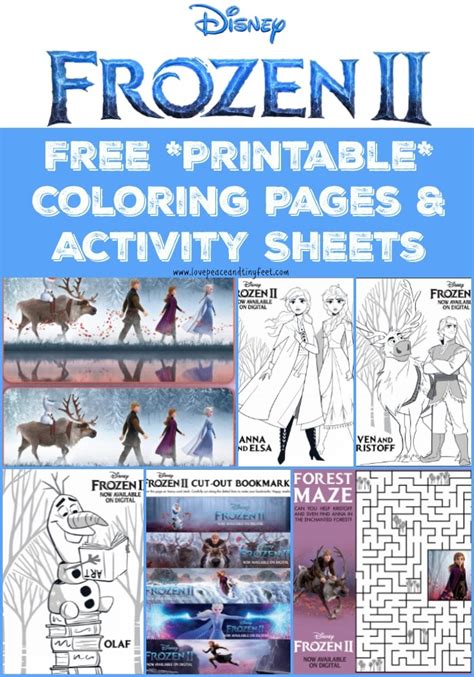Frozen 2 Coloring Pages And Activities For Kids Free Disney Printables