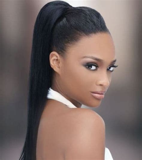 Ponytail Hairstyles For Black Women In Spring Summer Hot