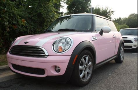 My Exact Goal At The Moment Baby Pink Mini Cooper