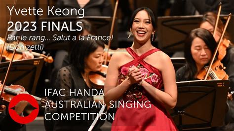 2023 Yvette Keong Soprano Asc Finals Concert Second Performance