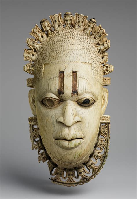 Queen Mother Pendant Mask Iyoba Work Of Art Heilbrunn Timeline Of