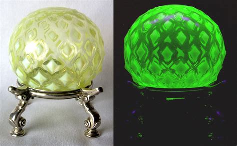 The glass with a black light or ultraviolet source. Vaseline Glass Collectors, Inc. » Ultraviolet Black Light ...